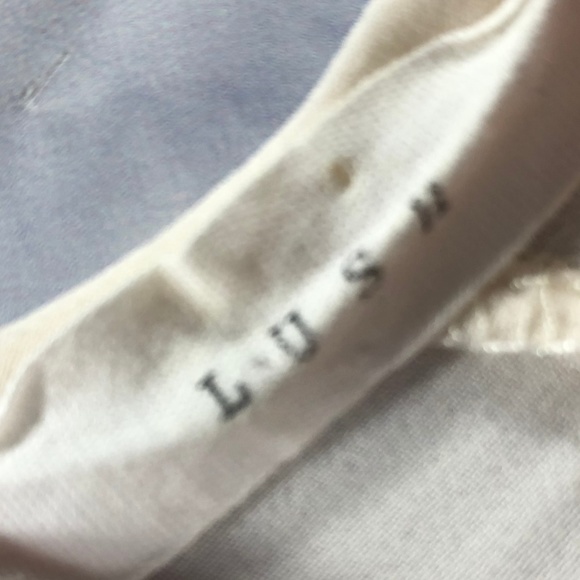 Lush Nordstrom Cream Pearl Crochet Tank Top Blouse - Picture 8 of 8